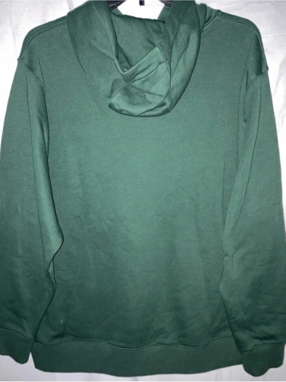 BNWT Nike Dark Green Hoodie with White Swoosh Logo XXL